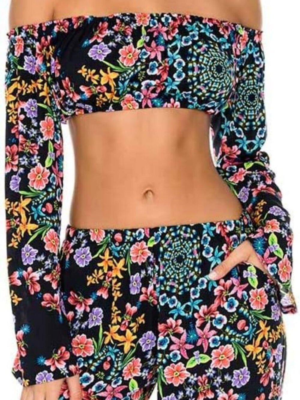 Luli Fama Noches De Sevilla 'Tropicana' TOP in Sz M/L NEW